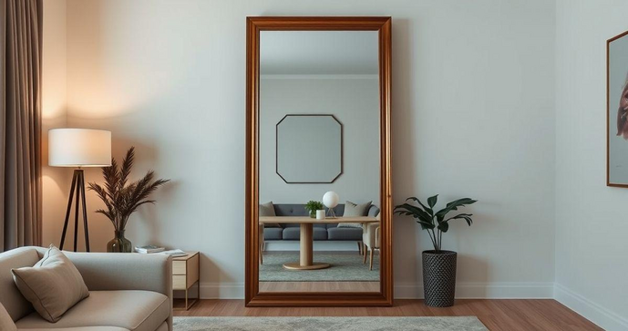 Como Escolher o Espelho de Corpo Inteiro Ideal para Sua Decoração